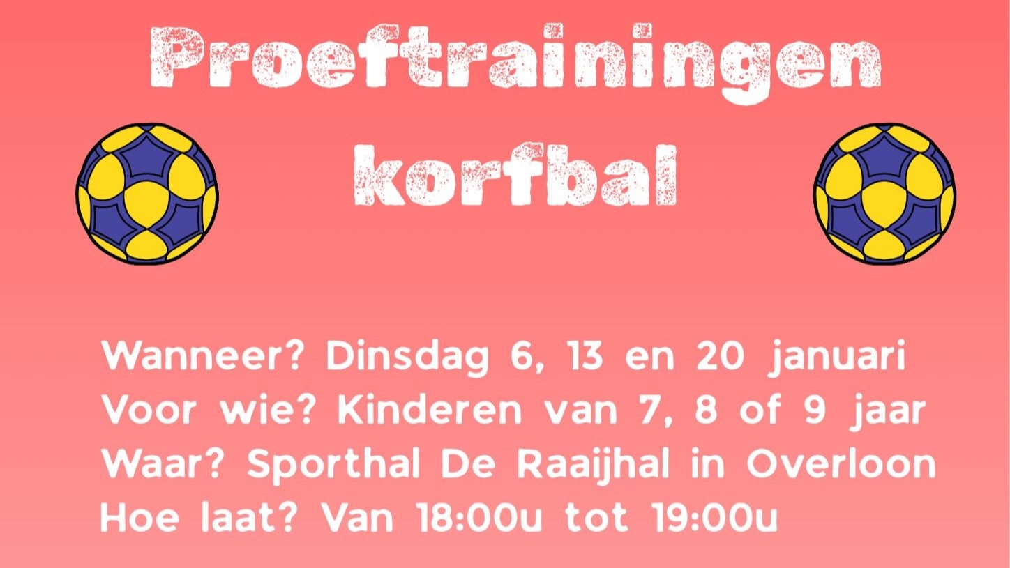Proeftrainingen in Overloon